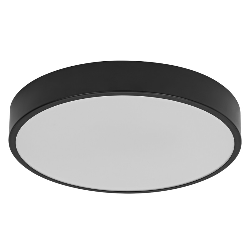 Plafonnier LED Moia noir 2200 lm 20 W LEDVANCE