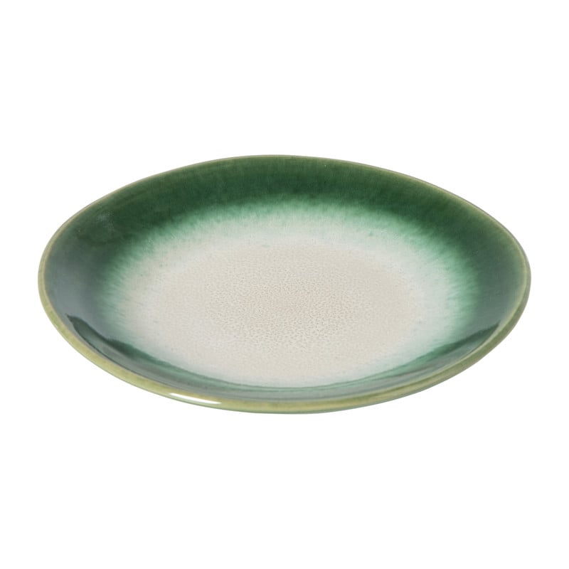 Gebaksbordje roots - donkergroen - &Oslash;18x2.2 cm