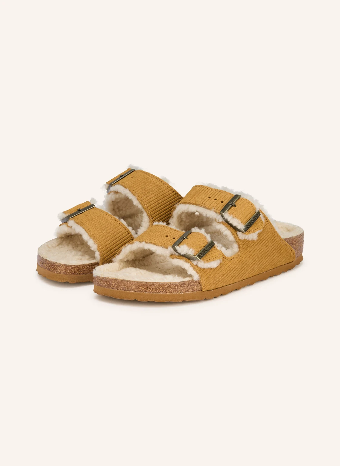BIRKENSTOCK Pantoletten ARIZONA TEDDY LEVE