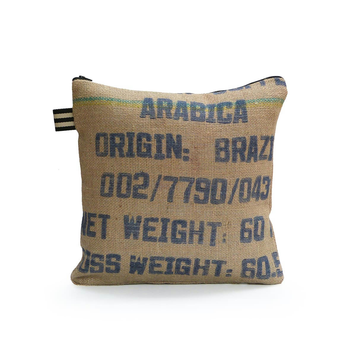 DEKOSTYLE - Housse en toile de sac de café 40x40