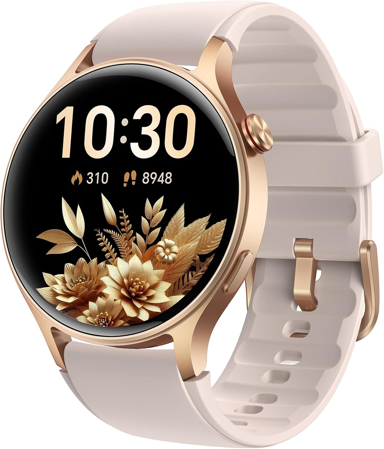 Smart Watch for Women, Answer/Make Call, 1.32'' AMOLED Ultra-Clear Screen Fitness Tracker with Heart Rate/Sleep/SpO2 Monitor
