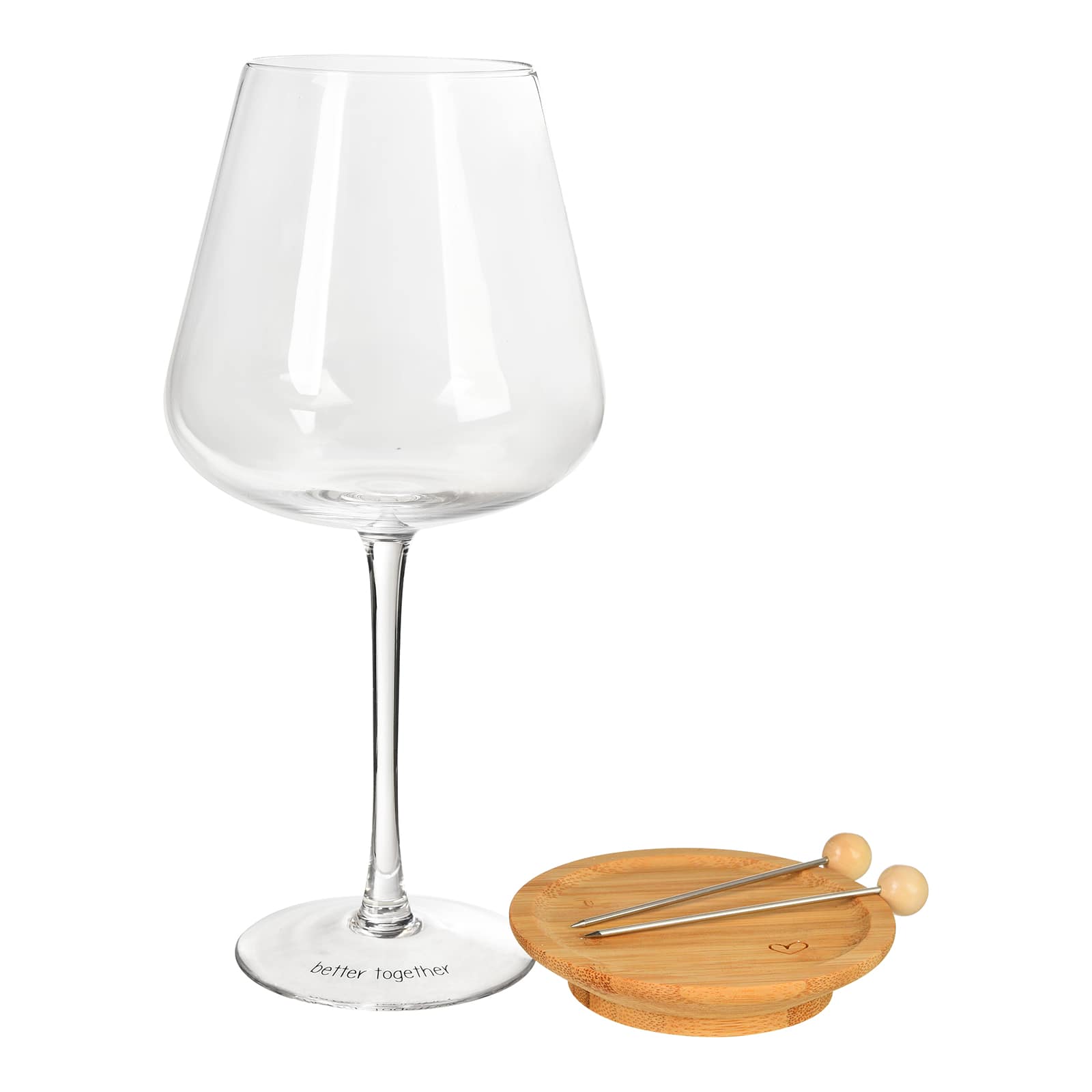 Geschenk-Set Weinglas Klar, 4 -tlg., 720 ml