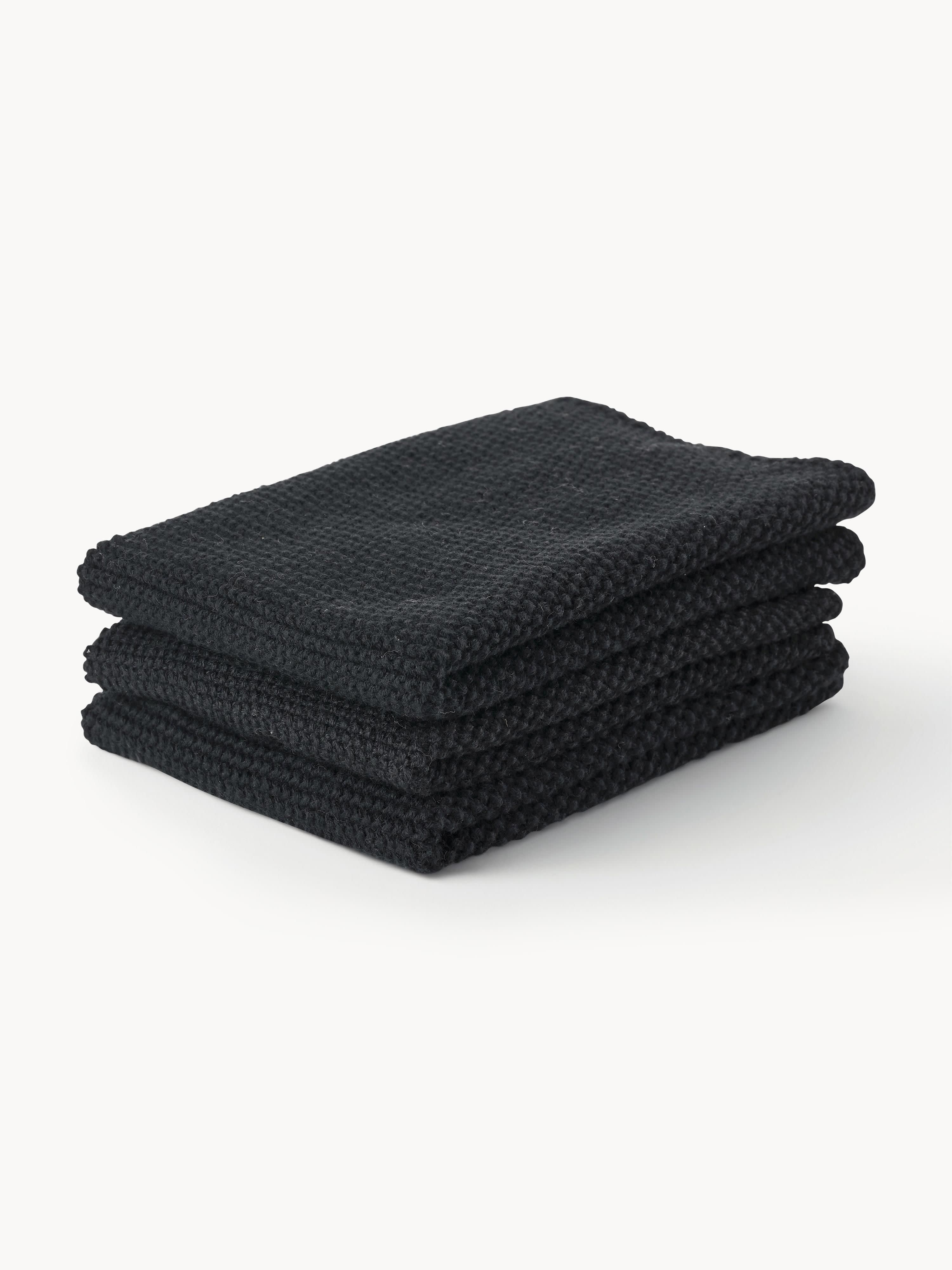 Geschirrtücher Black, 3er-Set