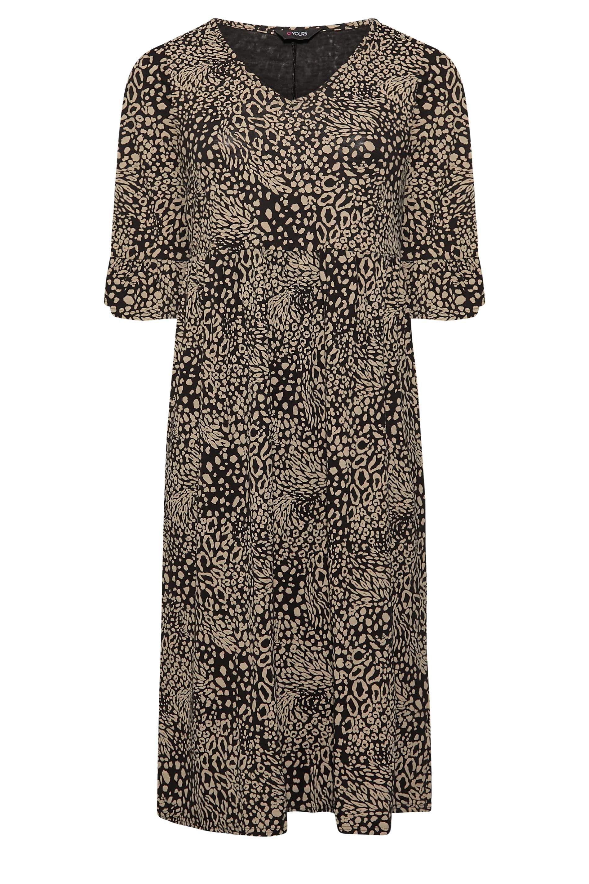 Yours Animal Print Smock Dress