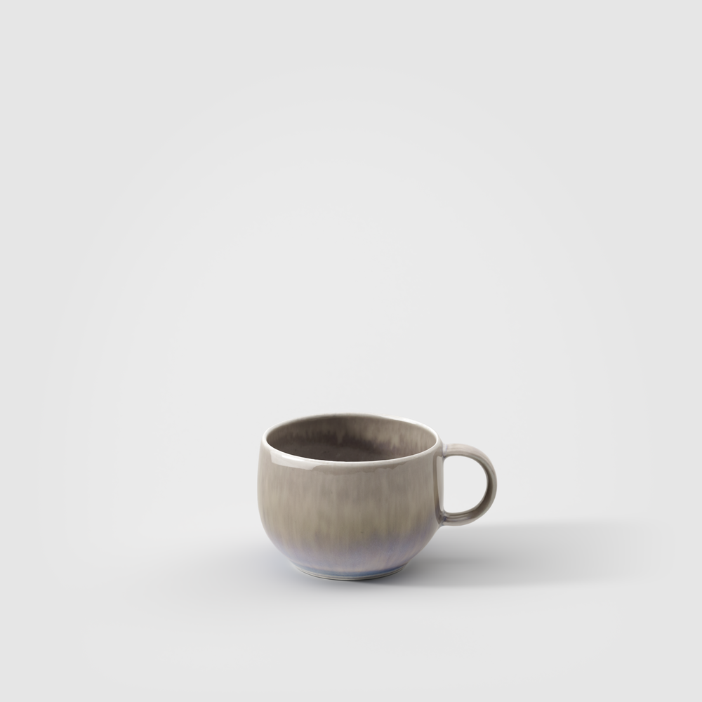 Perlemor Espresso cup - Beige, 2.1 oz, Premium Porcelain