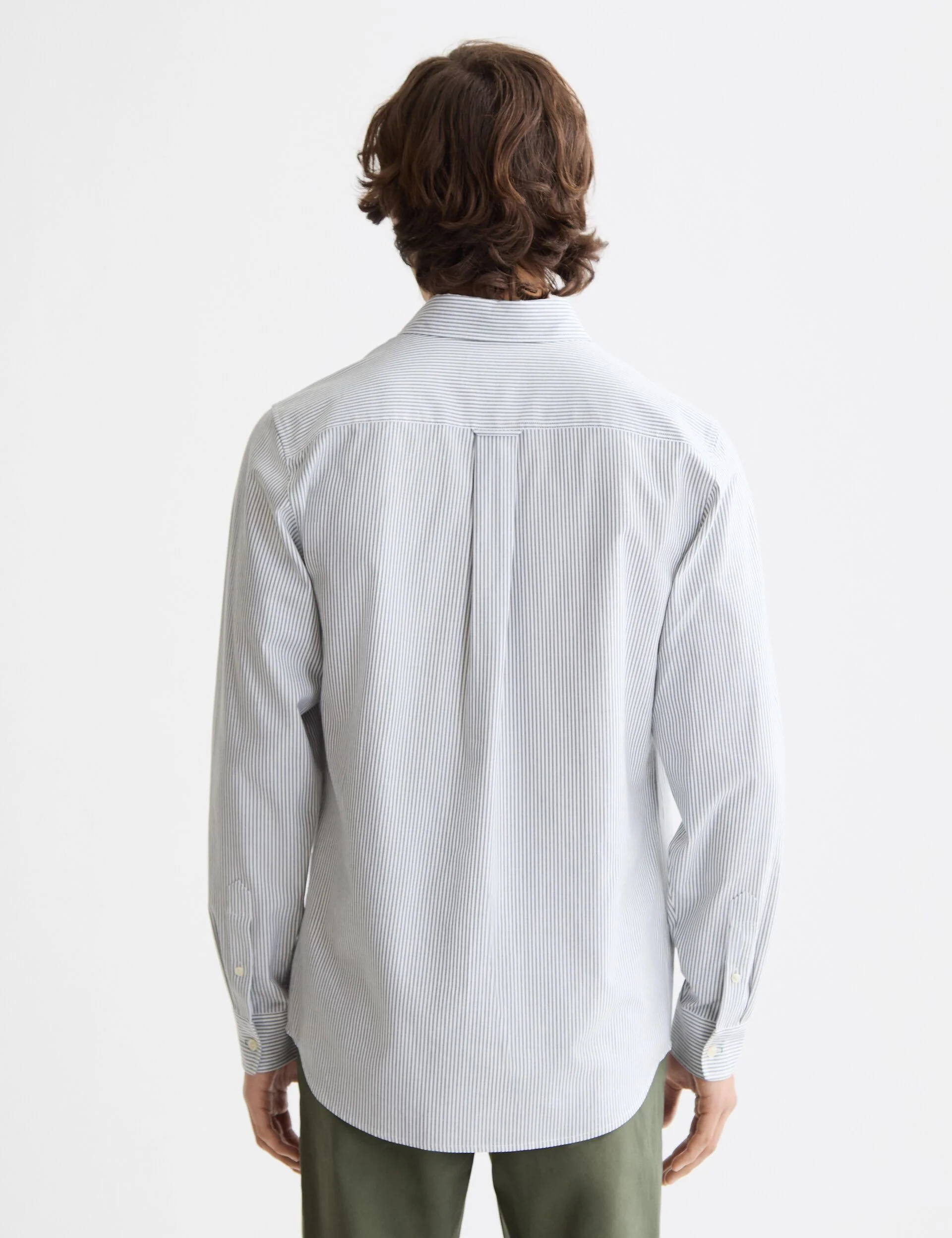 Seasonal Core - Striped Regular-Fit Oxford Shirt