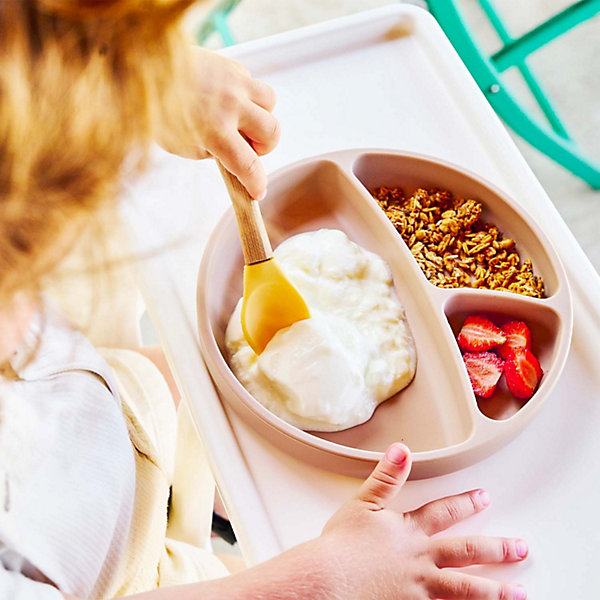Coffret repas comme un grand Assiette Cuillère Bavoir