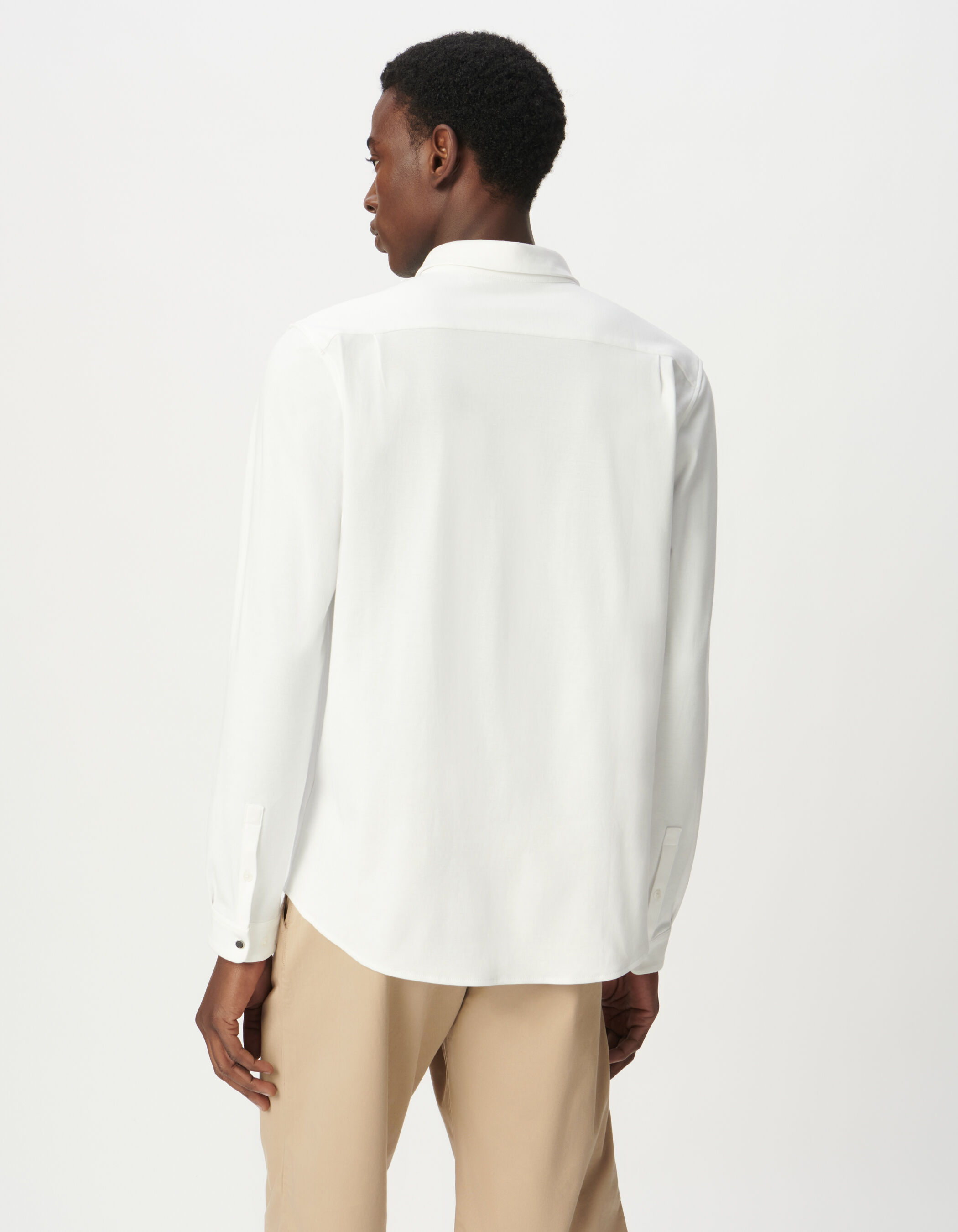 Chemise EASY blanche ABSOLUTE DRY en maille Homme