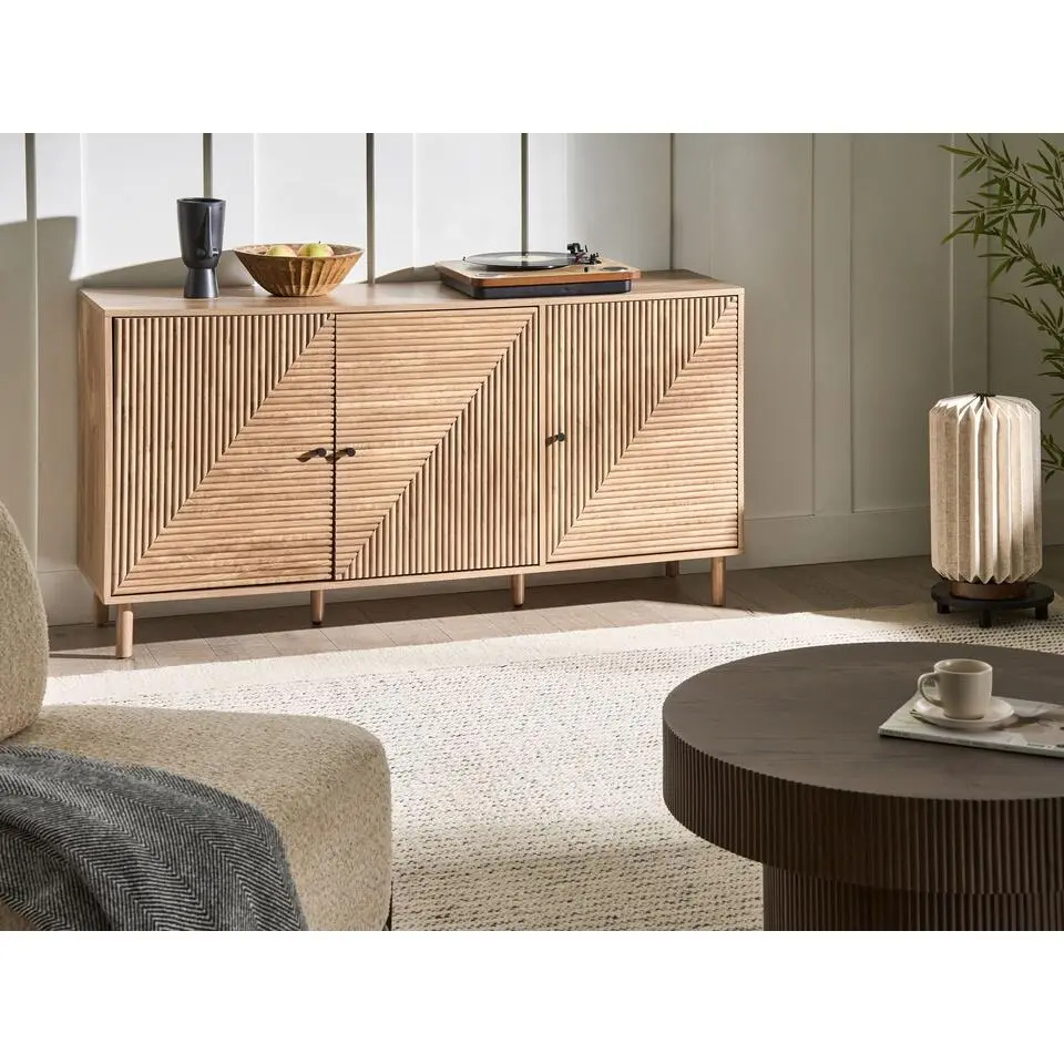 RONGE - Dressoir - Lichtbruin- MDF