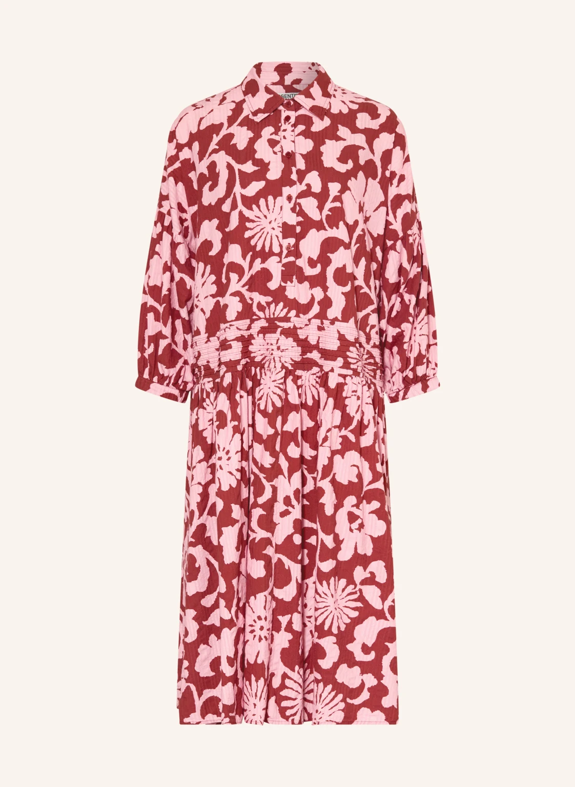 ESSENTIEL ANTWERP Oversized-Hemdblusenkleid JEA mit 3/4-Arm