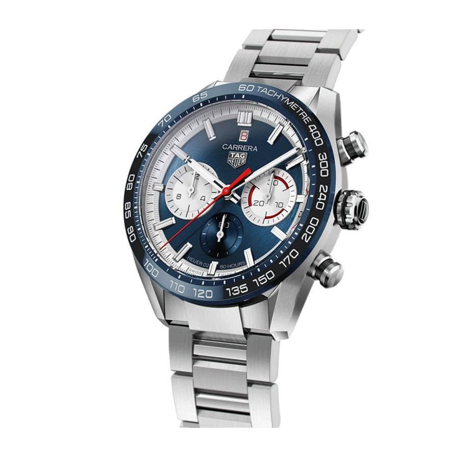 TAG Heuer Carrera Chronograph CBG2016.BA0616 “Blue Dial” High-End Clone Quality