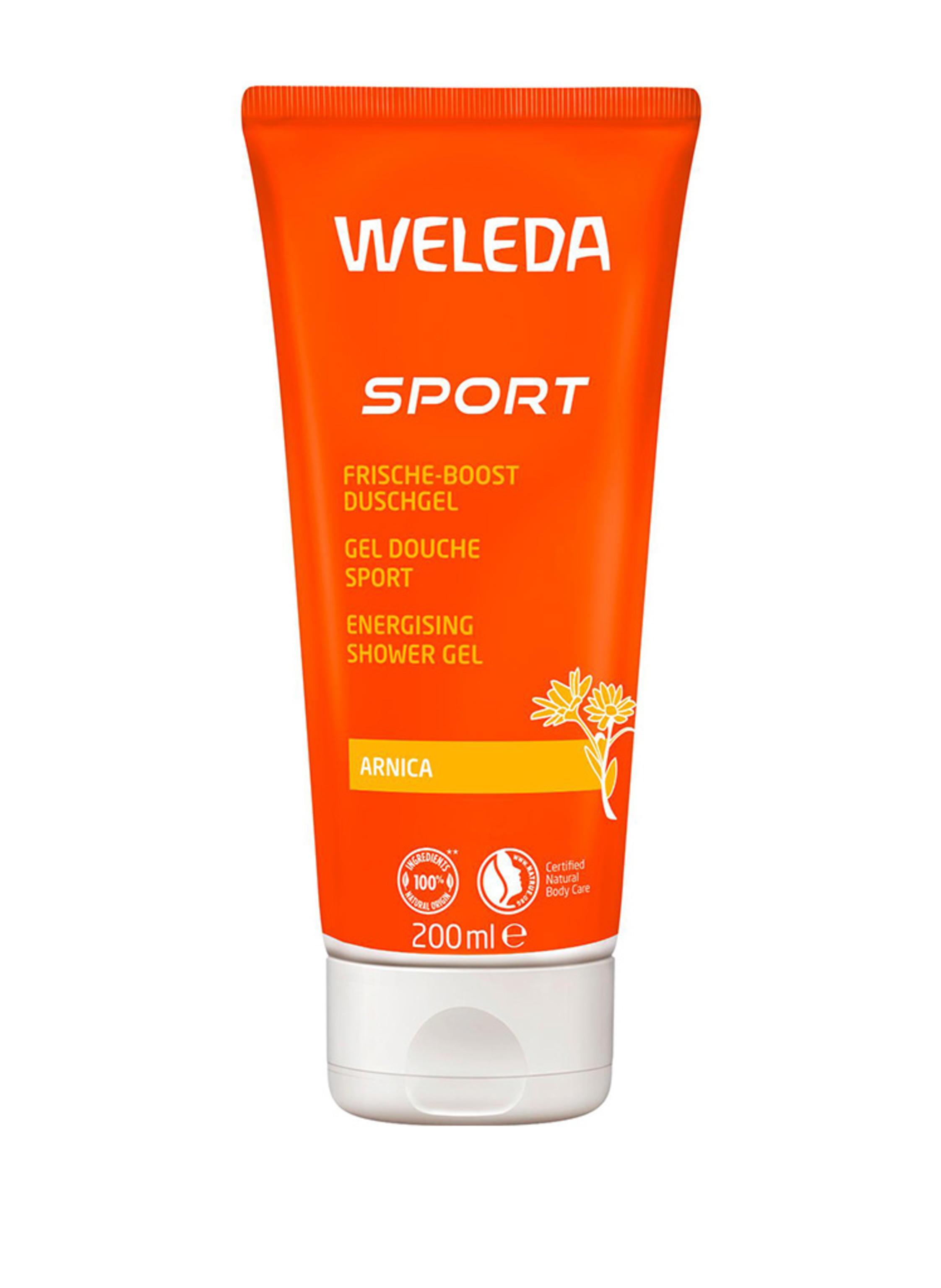 WELEDA FRISCHE-BOOST DUSCHGEL ARNIKA