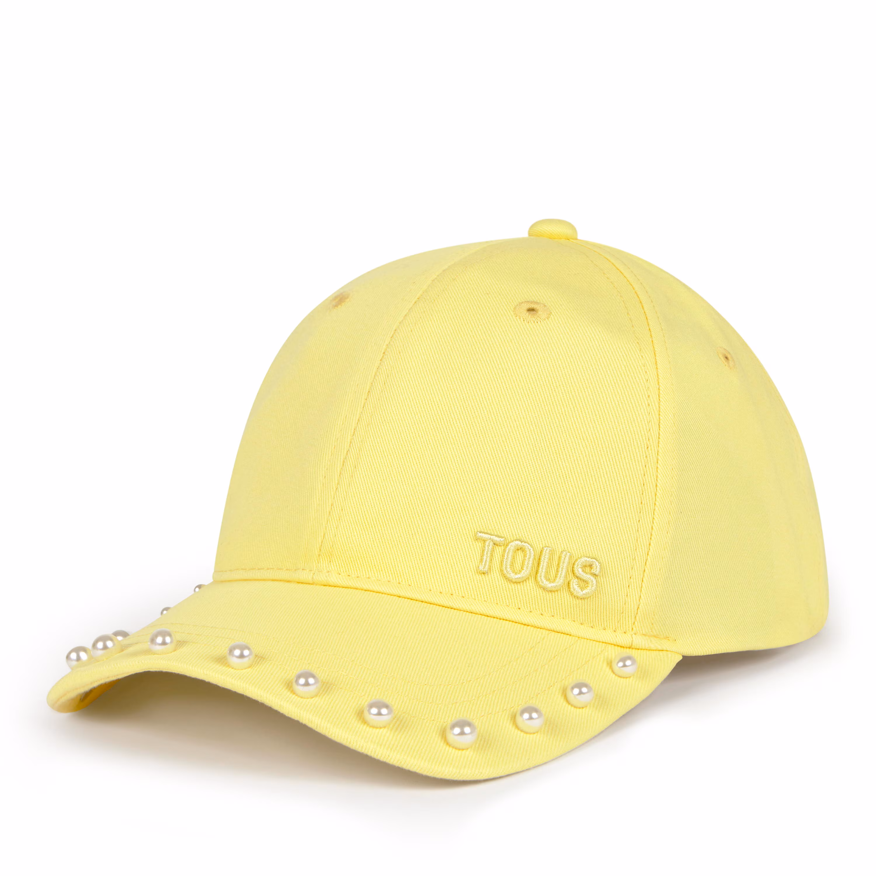 Gorra amarilla TOUS Pearls