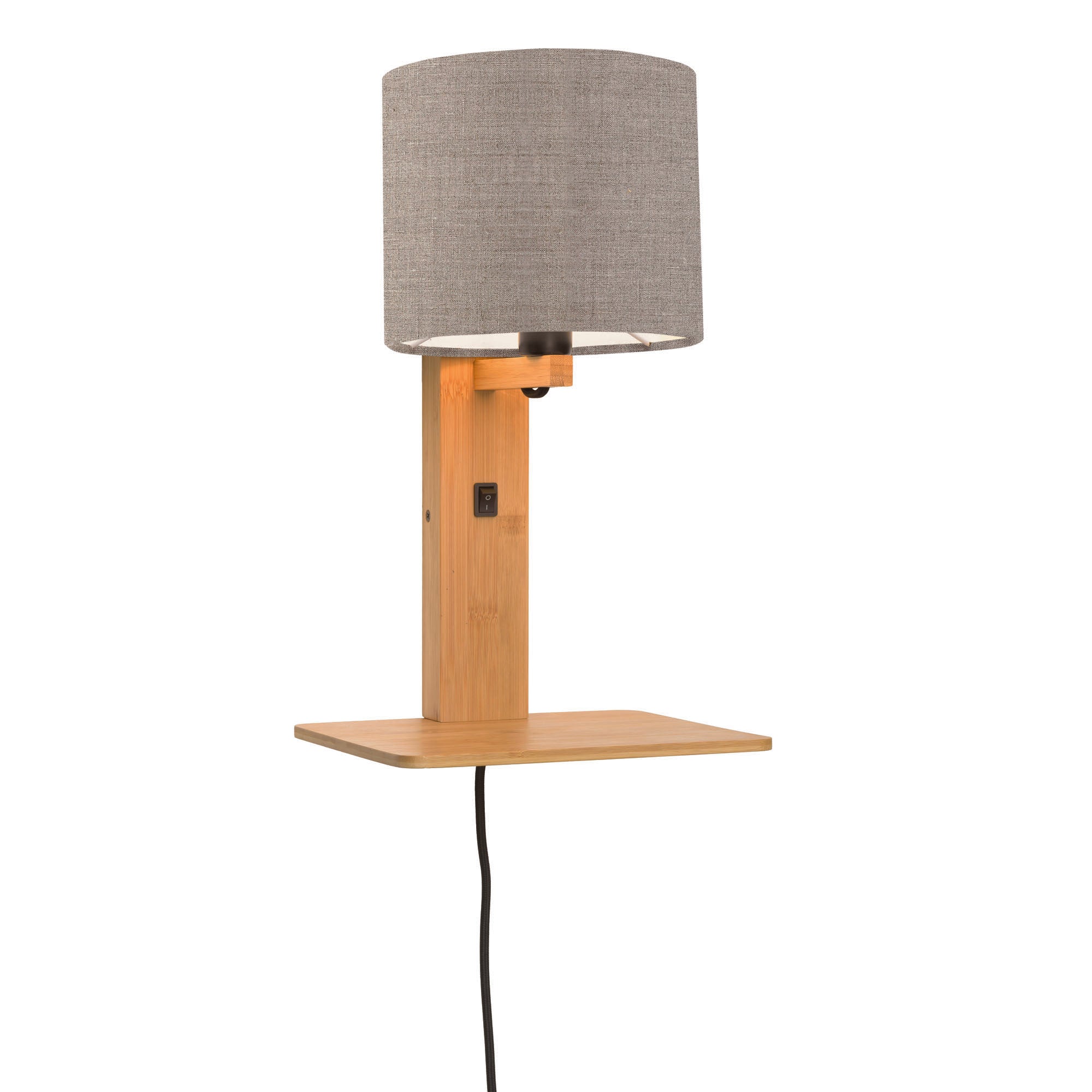 GOOD&MOJO wandlamp Andes - bruin - 19x24x36cm