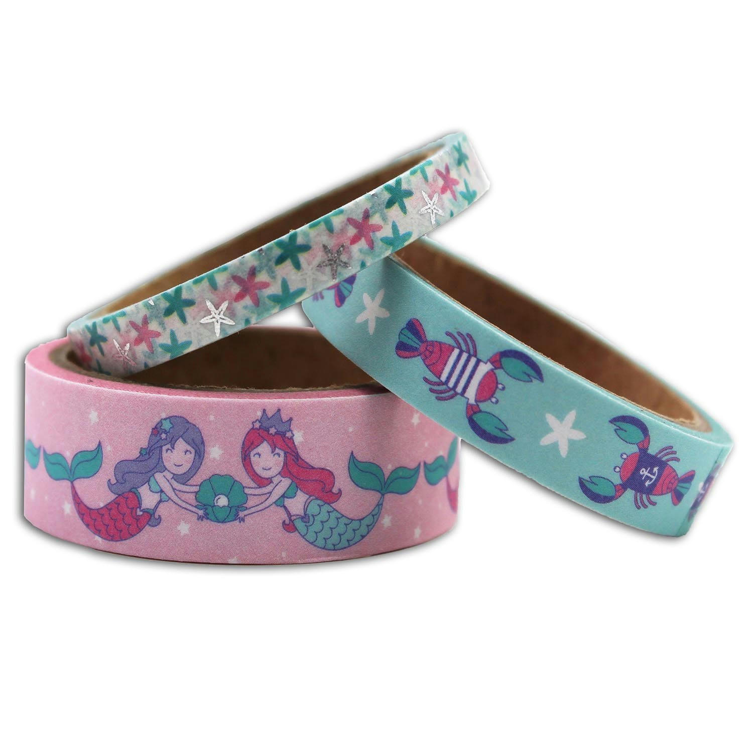 - Masking tape motif sirène