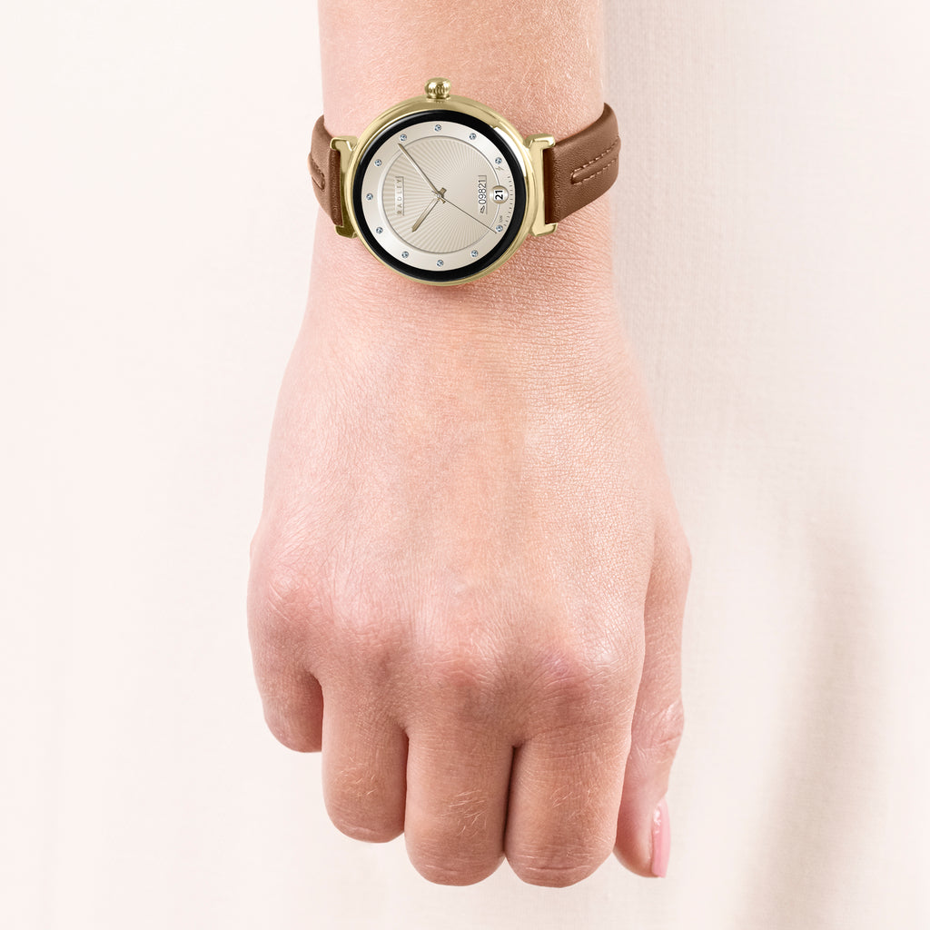 Series 48 - T-Bar Smartwatch With Leather
