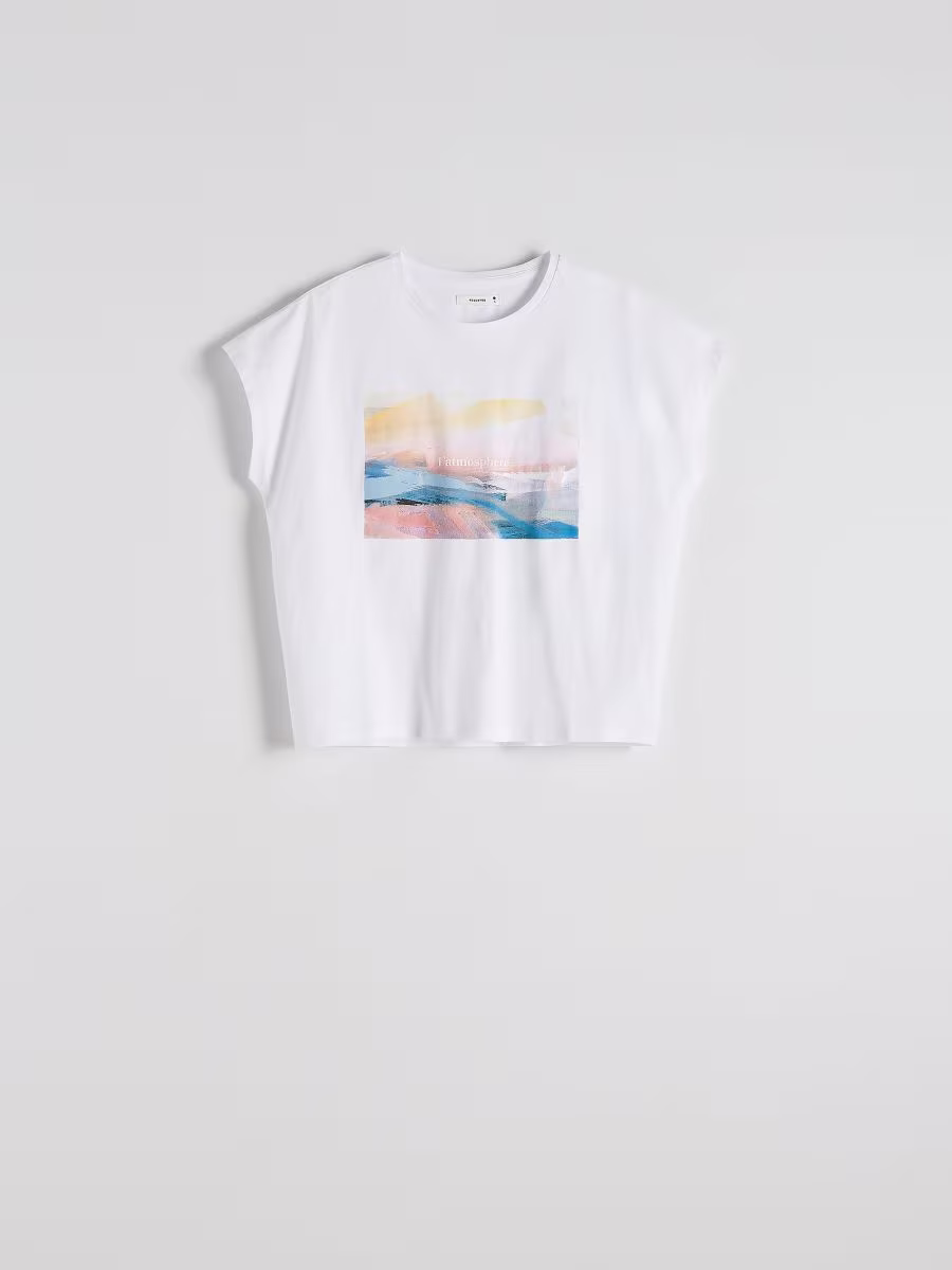 Short T-Shirt With Print