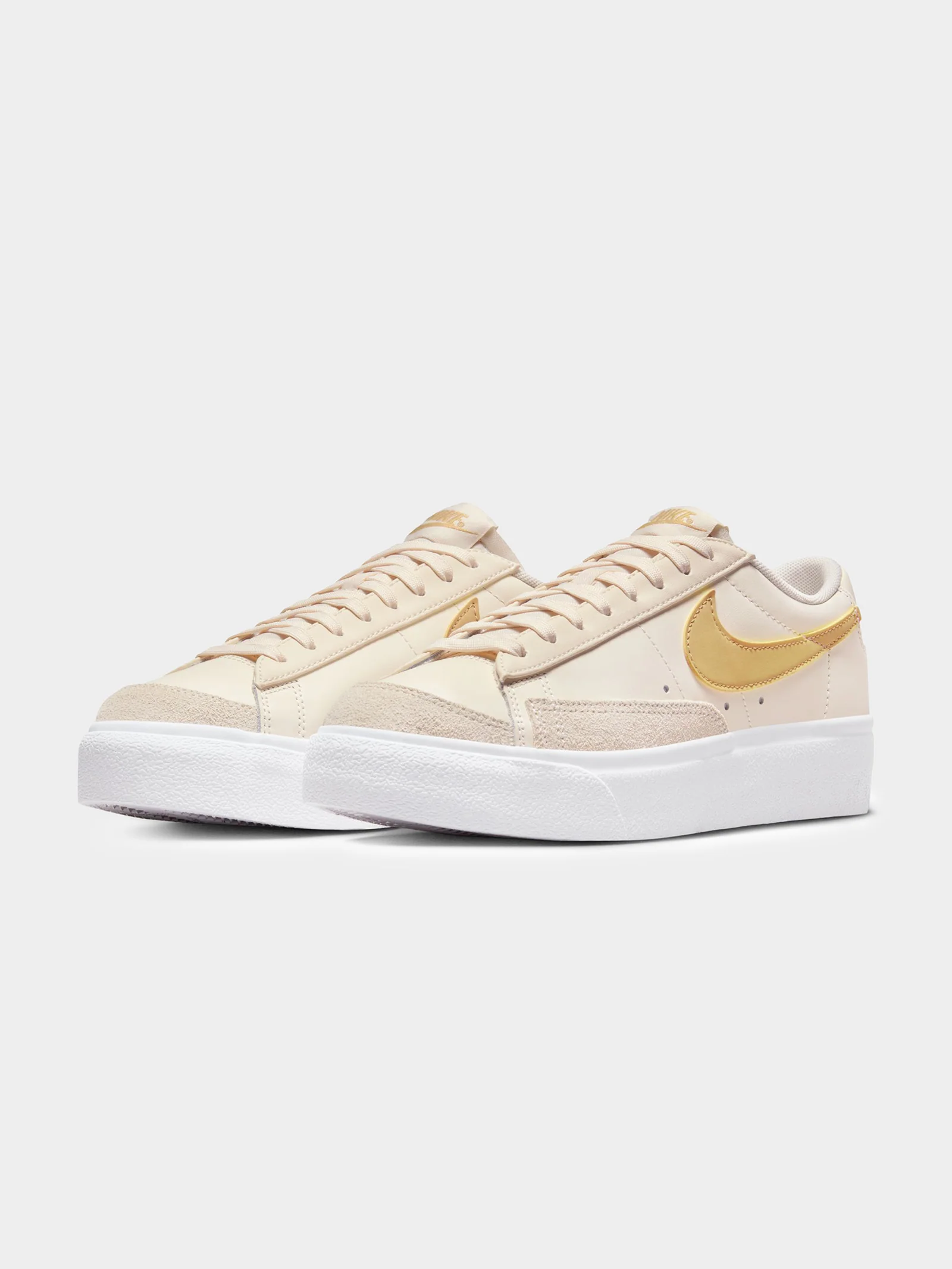 Womens Blazer Low Platform Sneakers