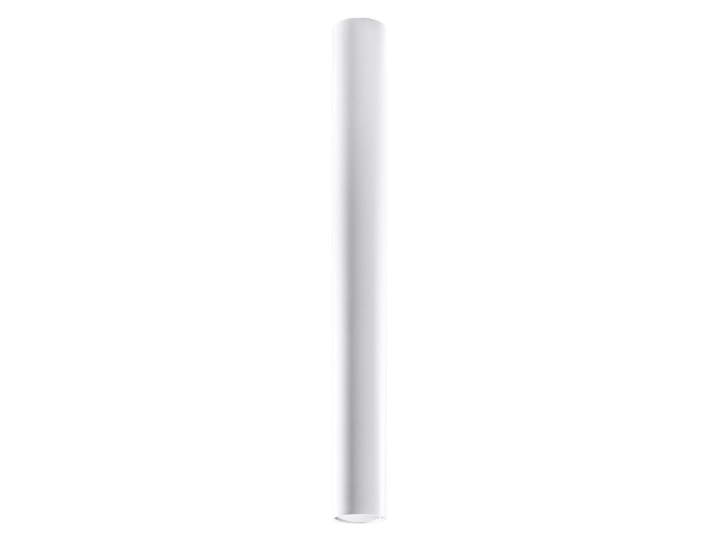 Lampa natynkowa Lagos 60 cm stalowa biała