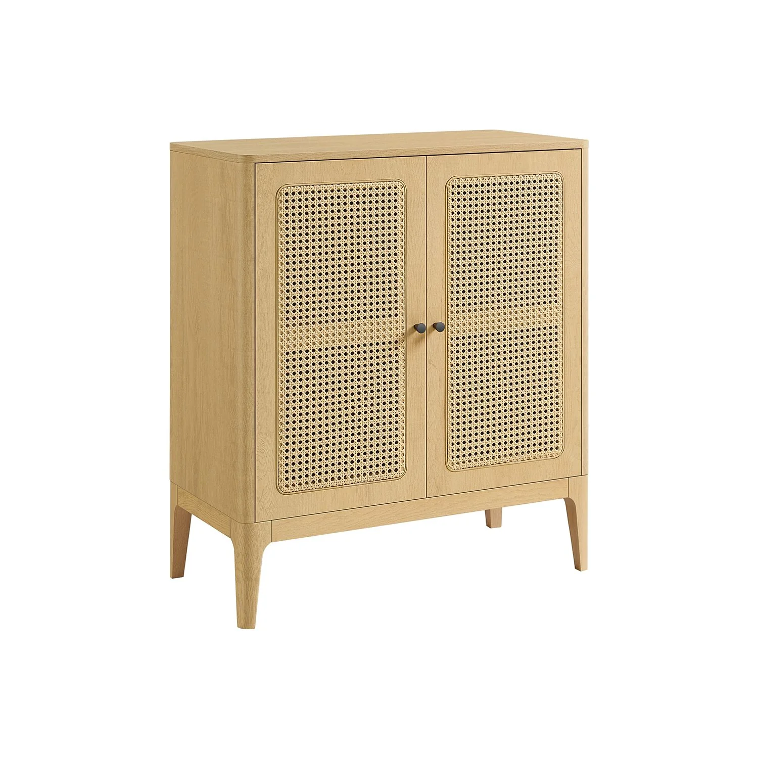 Armoire de rangement boho boisée