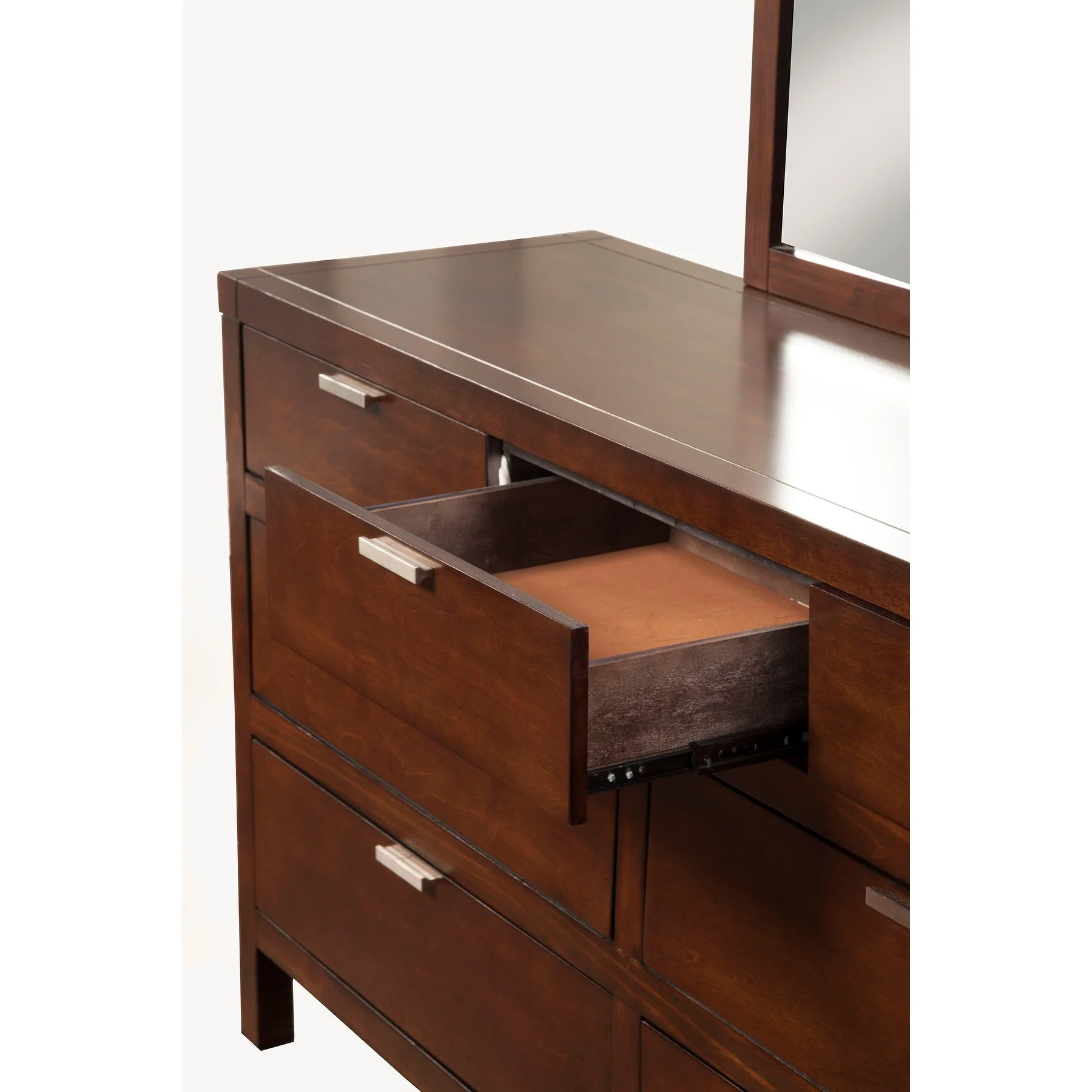 Carmel 7-Drawer Dresser, Cappuccino