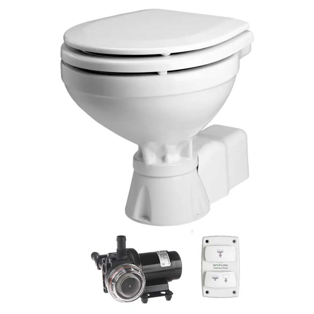 Johnson Pump Compact Aqua T toilet 12V