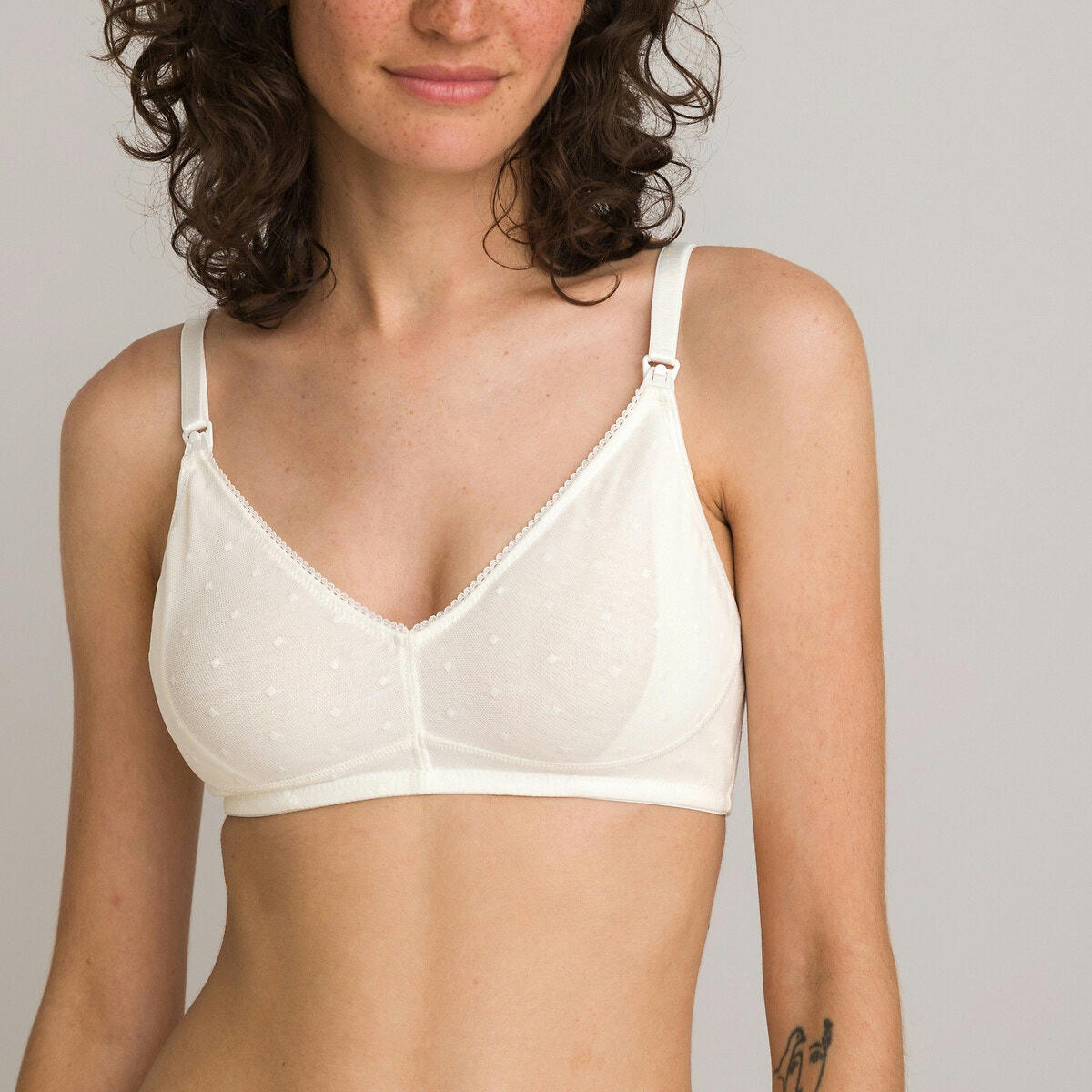 Soutien gorge d'allaitement sans armatures