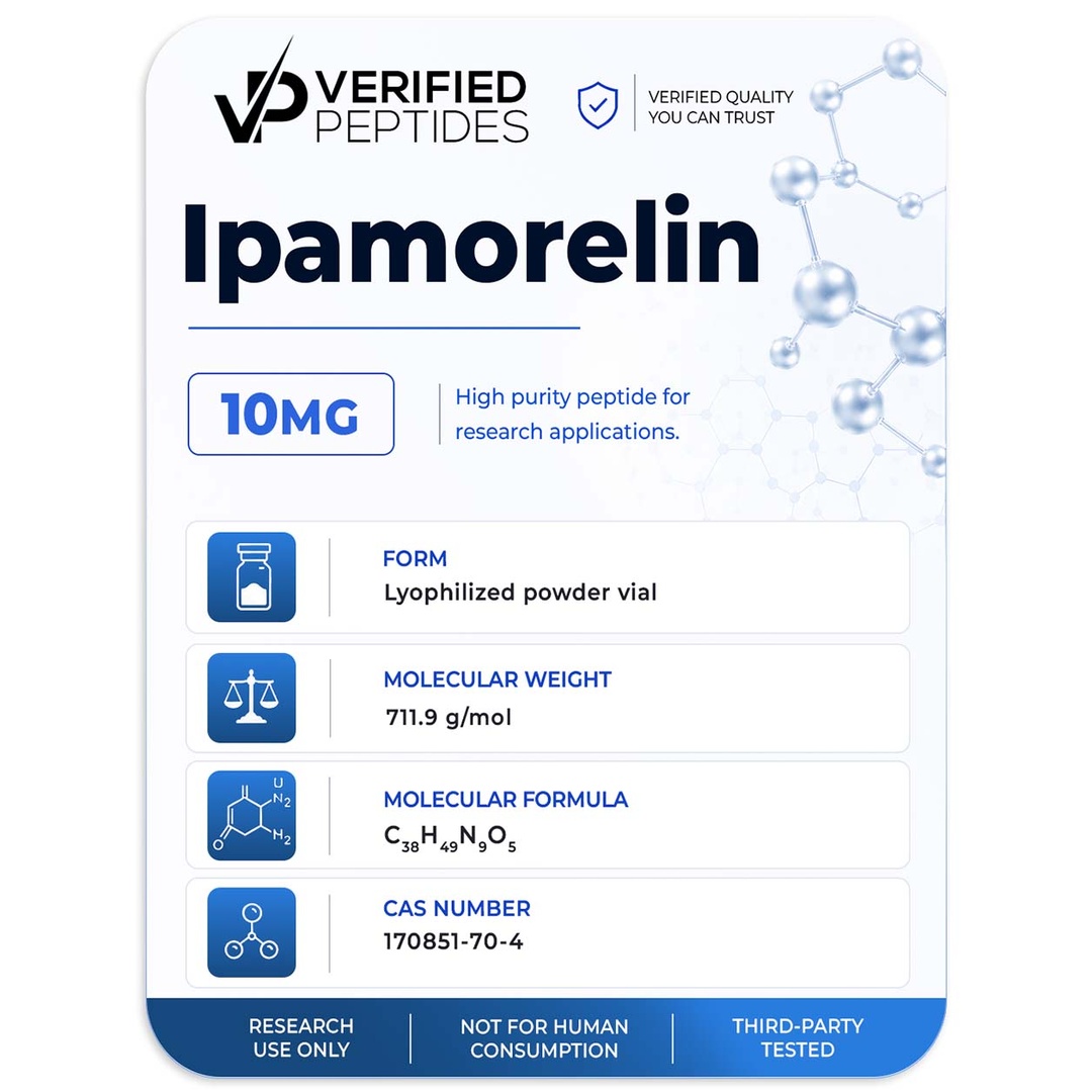 Verified Peptides Ipamorelin for Sale