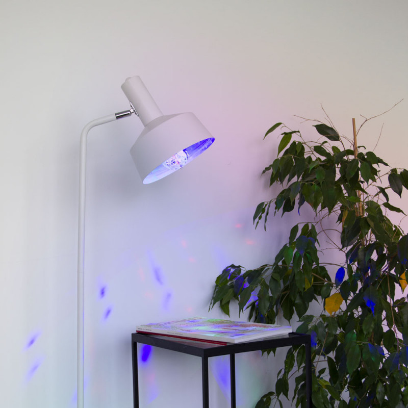 Ampoule Disco P80 LED E27 motorisée XANLITE