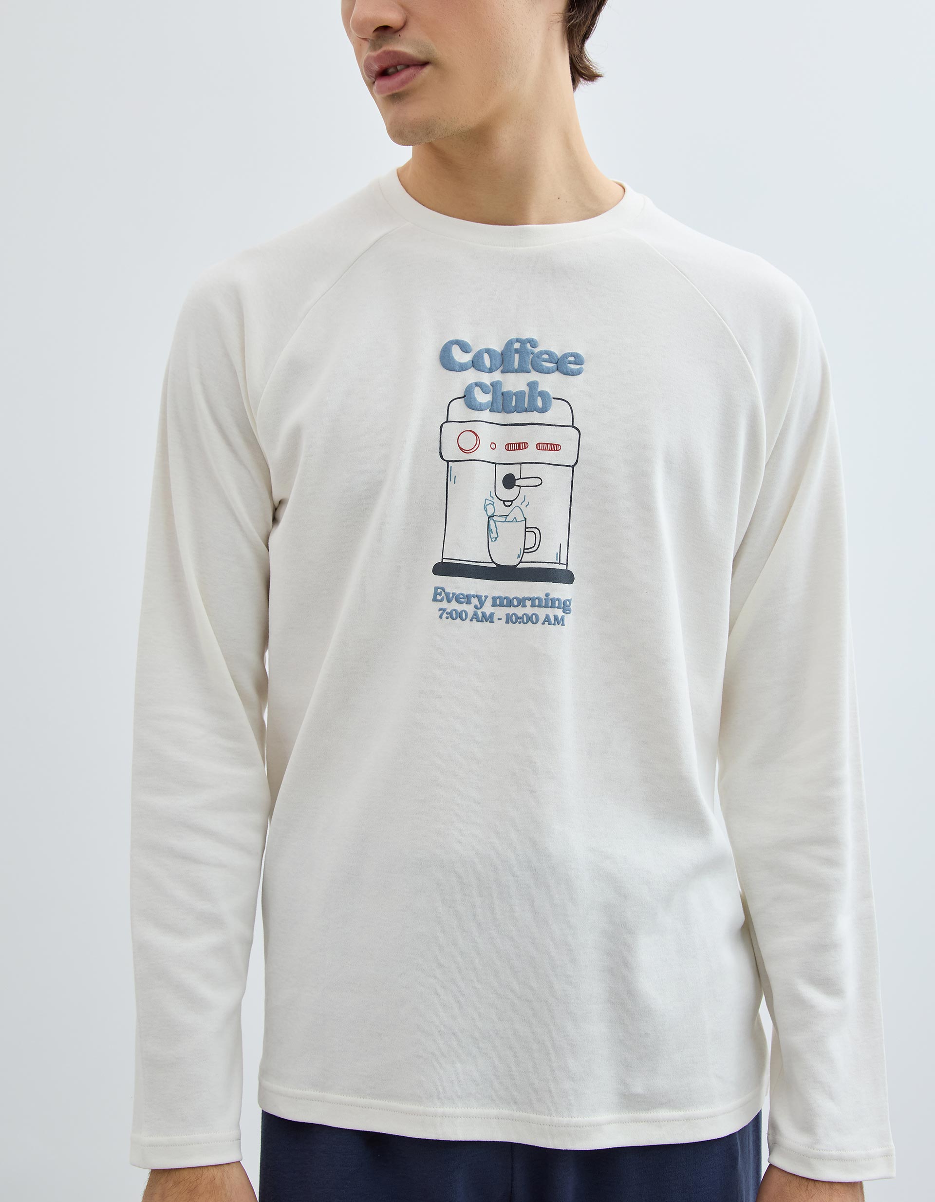 Pijama, Homem, Branco