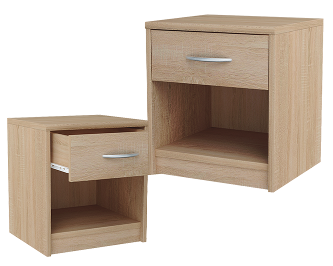 Szafka Nocna SN01 Dąb Sonoma 45x39x35 cm Bestseller