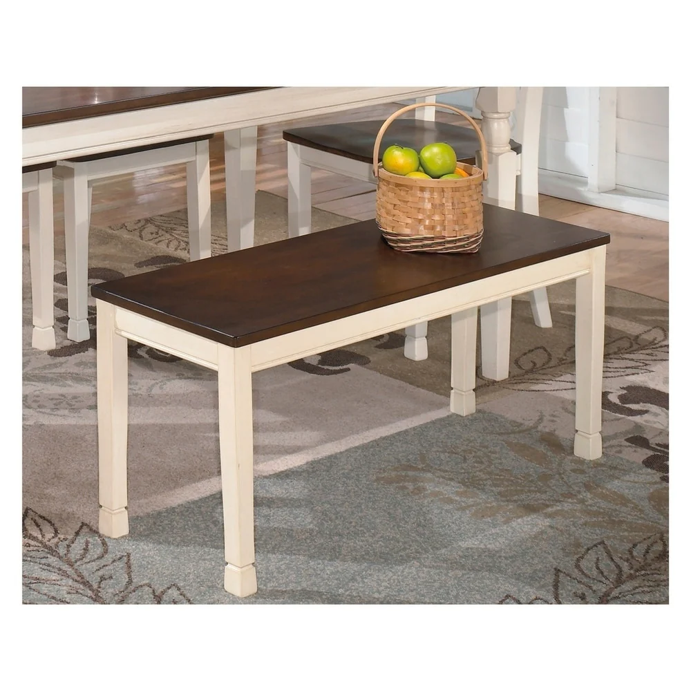 Signature Design by Ashley 'Whitesburg' Dining Room Bench - 42 W x 14 D x 17.88 H