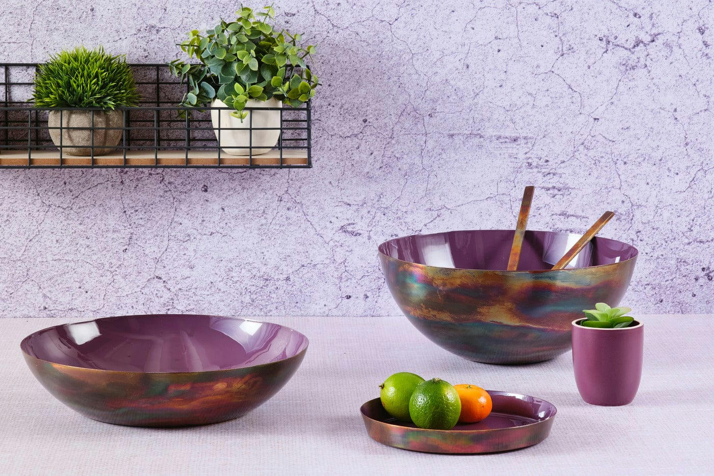 ORIGIN - Plateau en métal violet D20