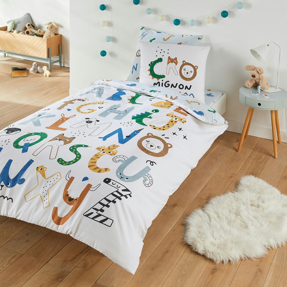 Drap-housse enfant coton, Cro Mignon
