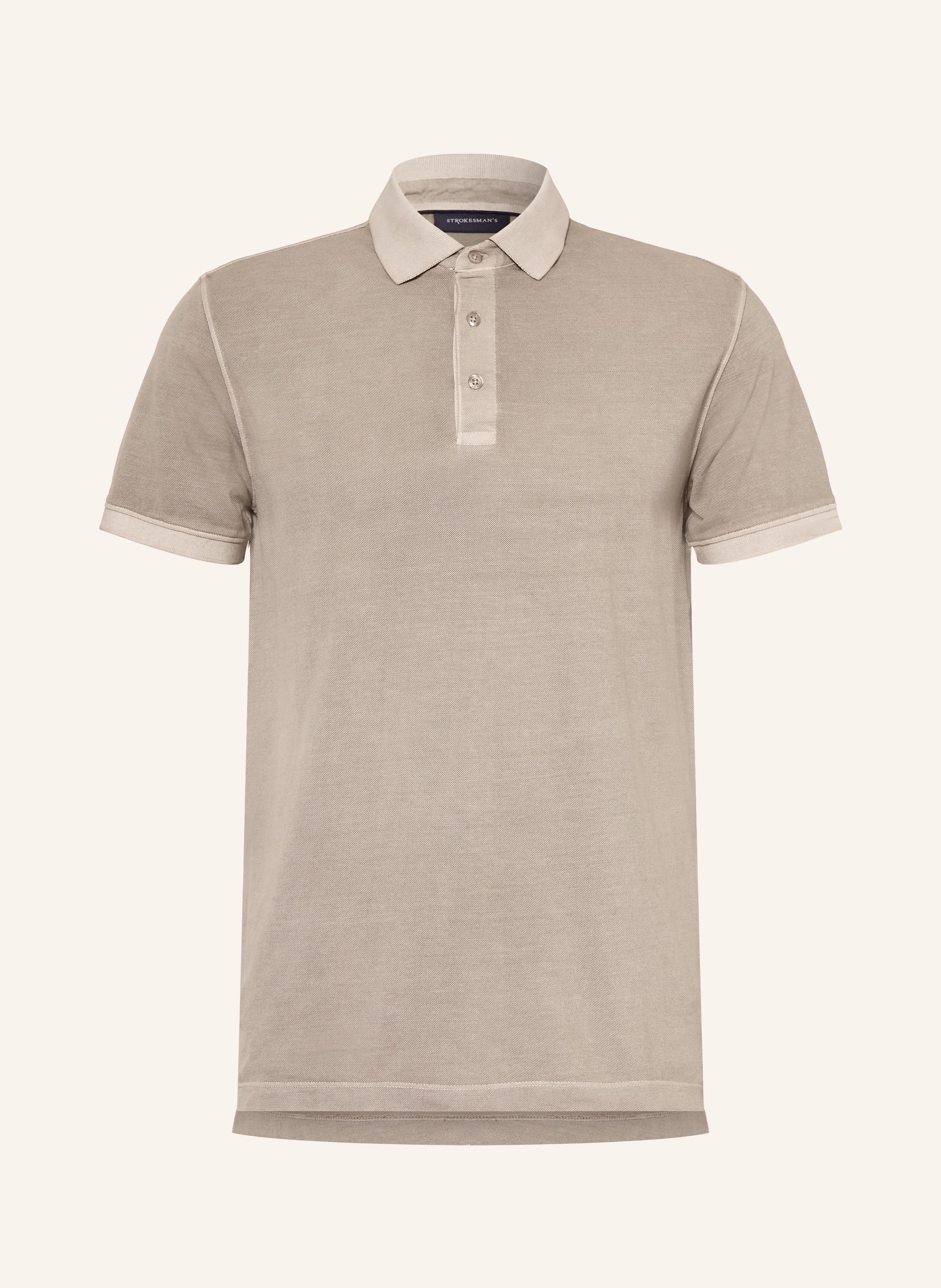 STROKESMAN'S Piqué-Poloshirt