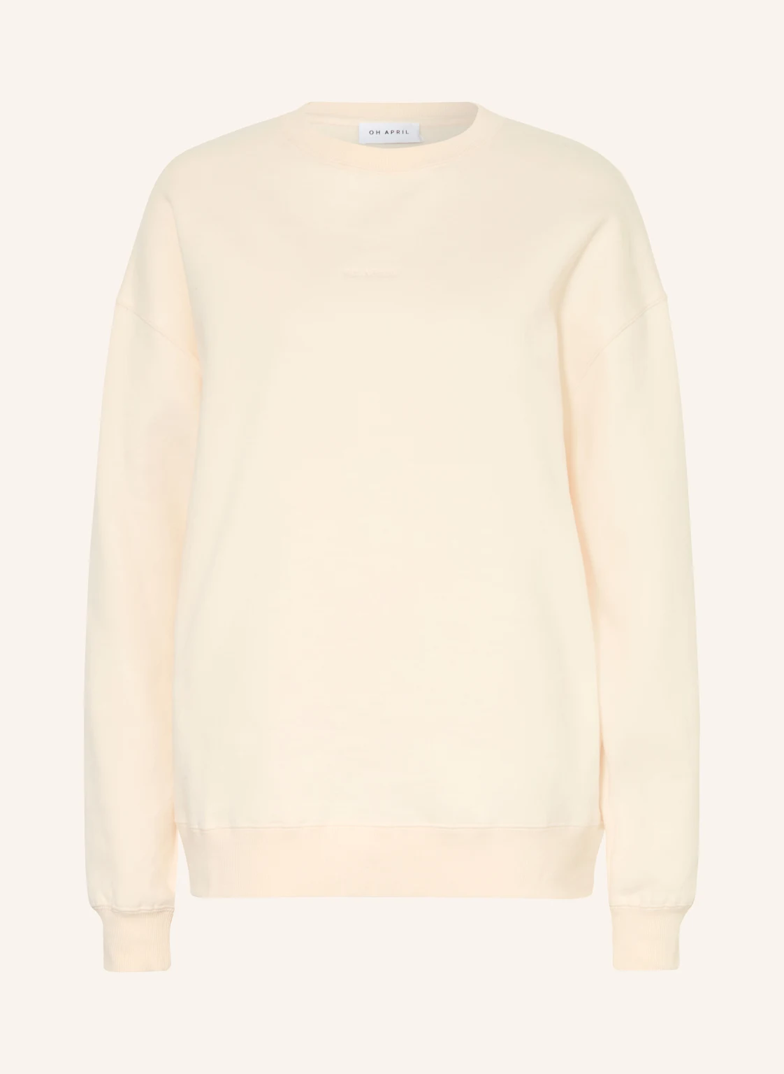 OH APRIL Oversized-Sweatshirt PANCAKE
