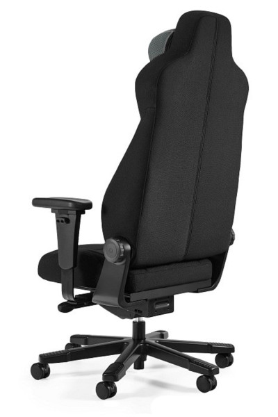 Fotel ergonomiczny G-force czarno/szary tkanina