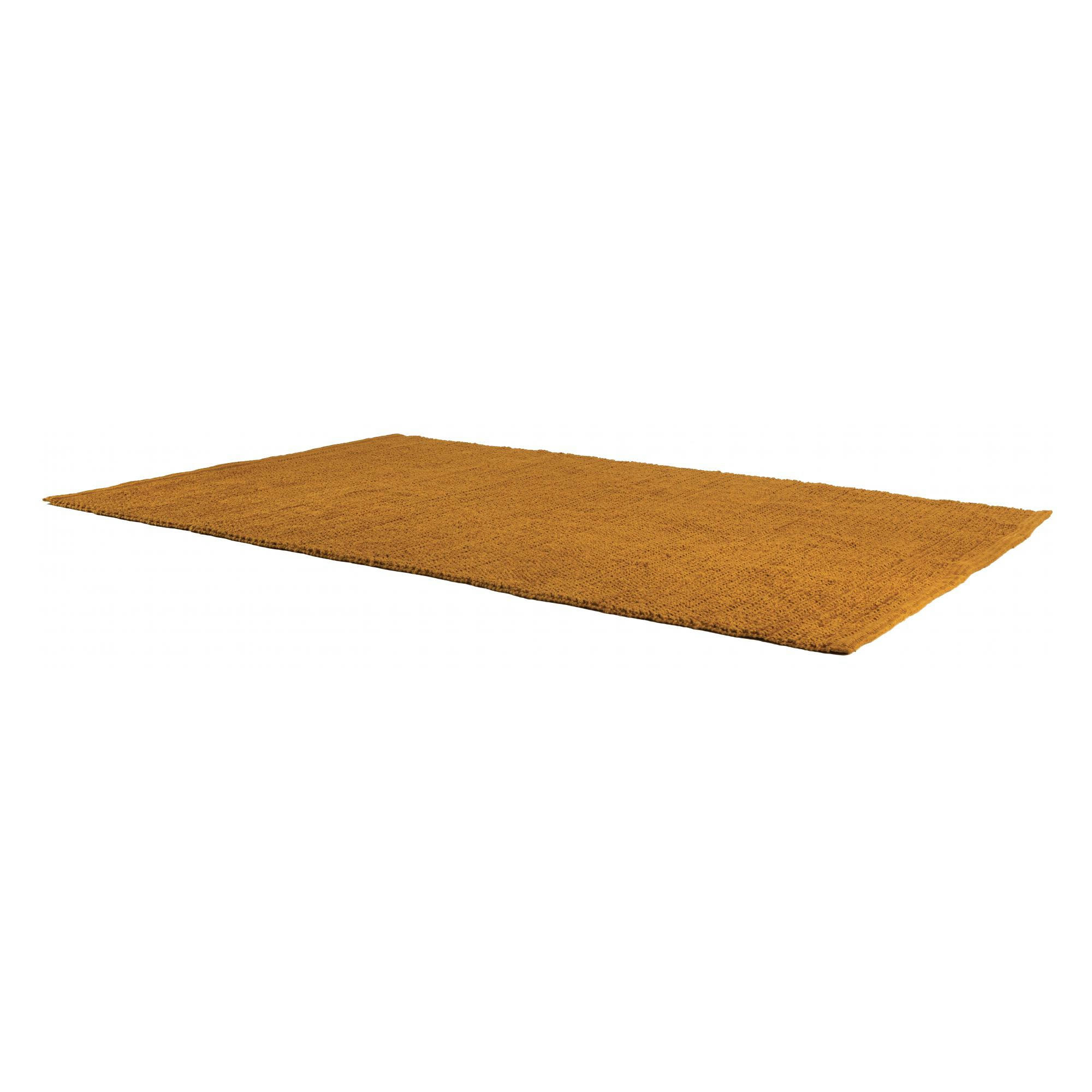 ELIOS - Tapis  en jute moutarde 160 x 230