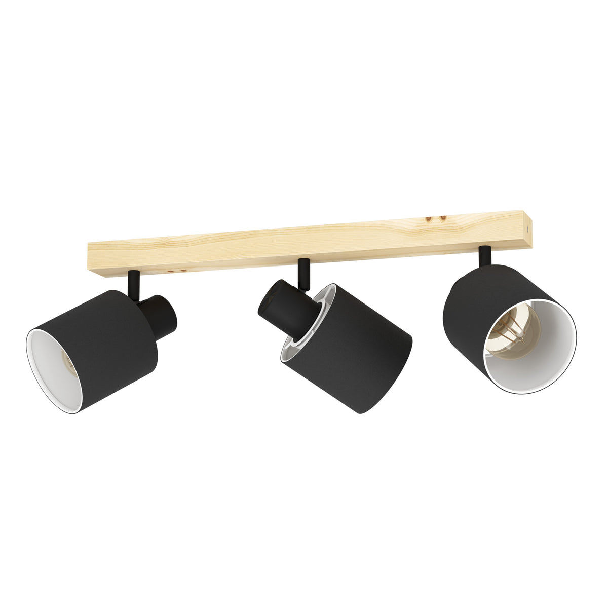 EGLO spot Batallas - e27 - 48 cm - bruin/zwart/wit