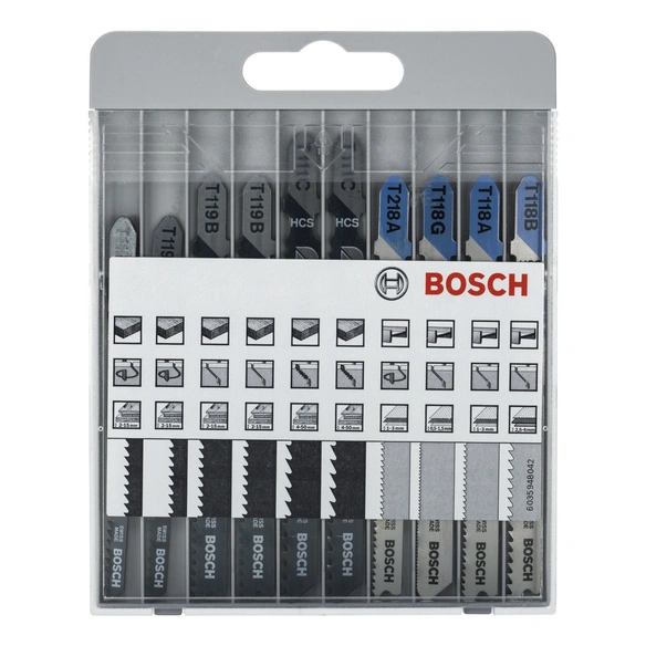 Stichsägeblatt-Set Basic for Metal and Wood, 10-teilig