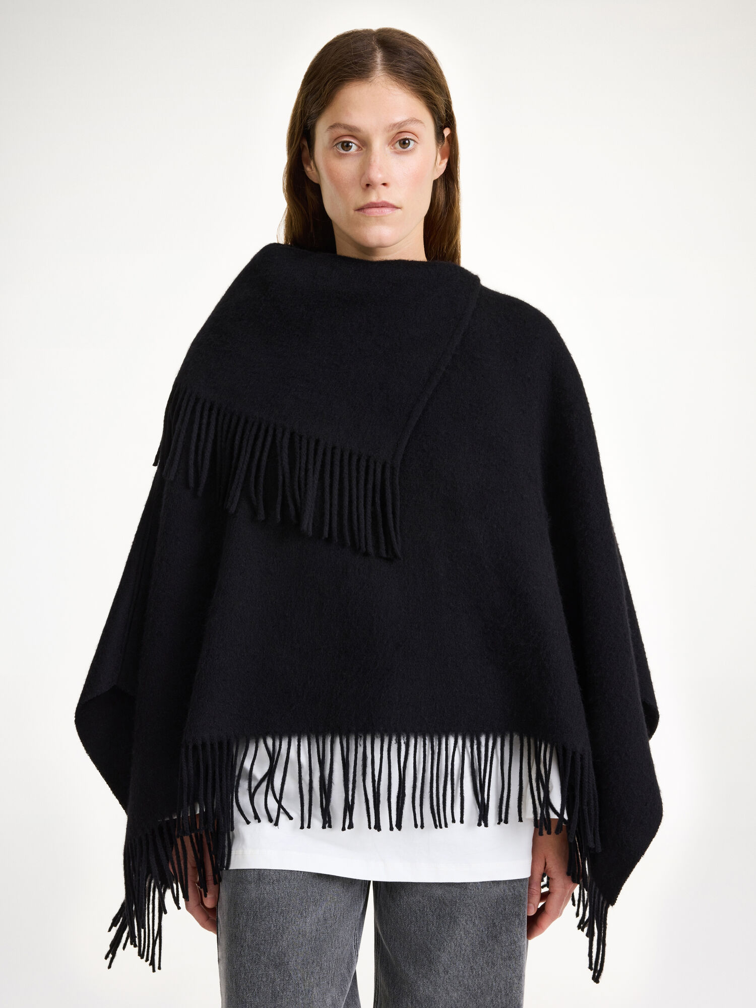 Turtma poncho i uld