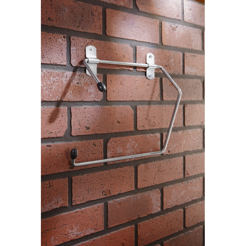 Crochet porte-rouleau zingué