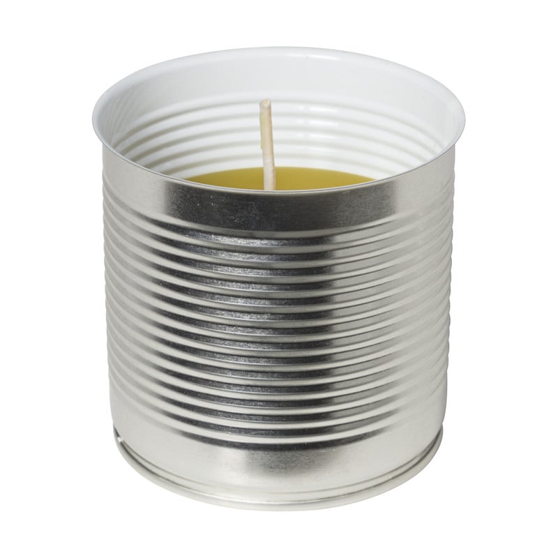 Kaars in blik - diverse varianten - 8.7x8.5 cm