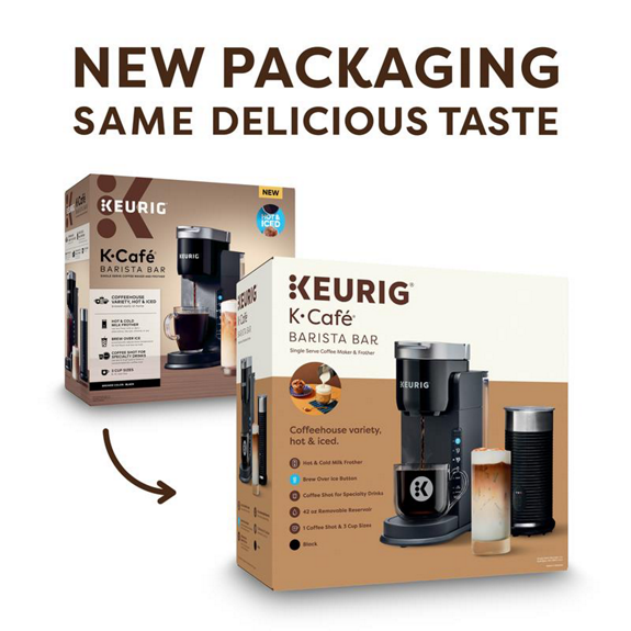 Keurig® K-Café® Barista Bar Single Serve Coffee Maker and Frother