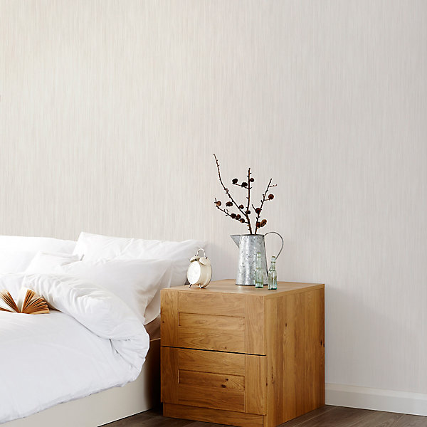 Papier peint vinyle sur intissé GoodHome Lery beige