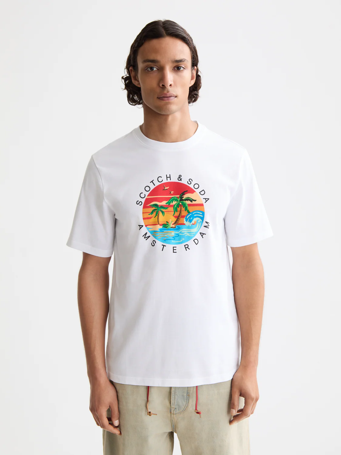 Regular-Fit Front Artwork T-Shirt