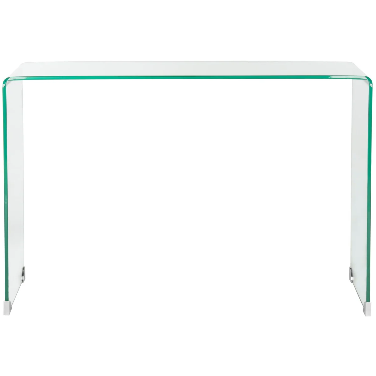 SAFAVIEH Jerri Clear Console Table - 43.3 x 13.8 x 29.5 - 43Wx14Dx30H