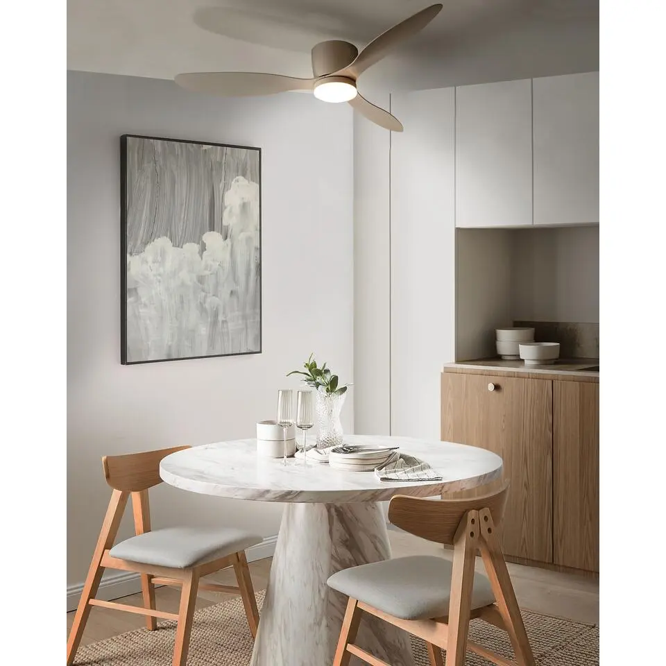 VEMBAR - Plafondventilator - Wit - IJzer