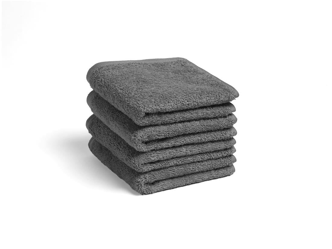 Yumeko gastendoekjes Terry - dark grey - 30x50 - 4 st