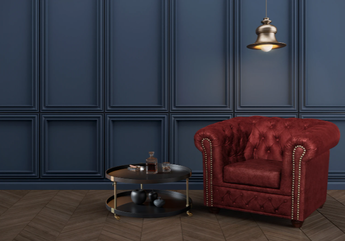 Ropez Chesterfield York fotel pikowany ekoskóra Gniot W12